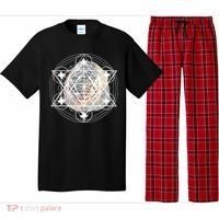 Metatron Cube Sacred Geometry Spiritual Yoga Pajama Set thumb 0