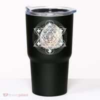 Metatron Cube Sacred Geometry Spiritual Yoga Tumbler thumb 0