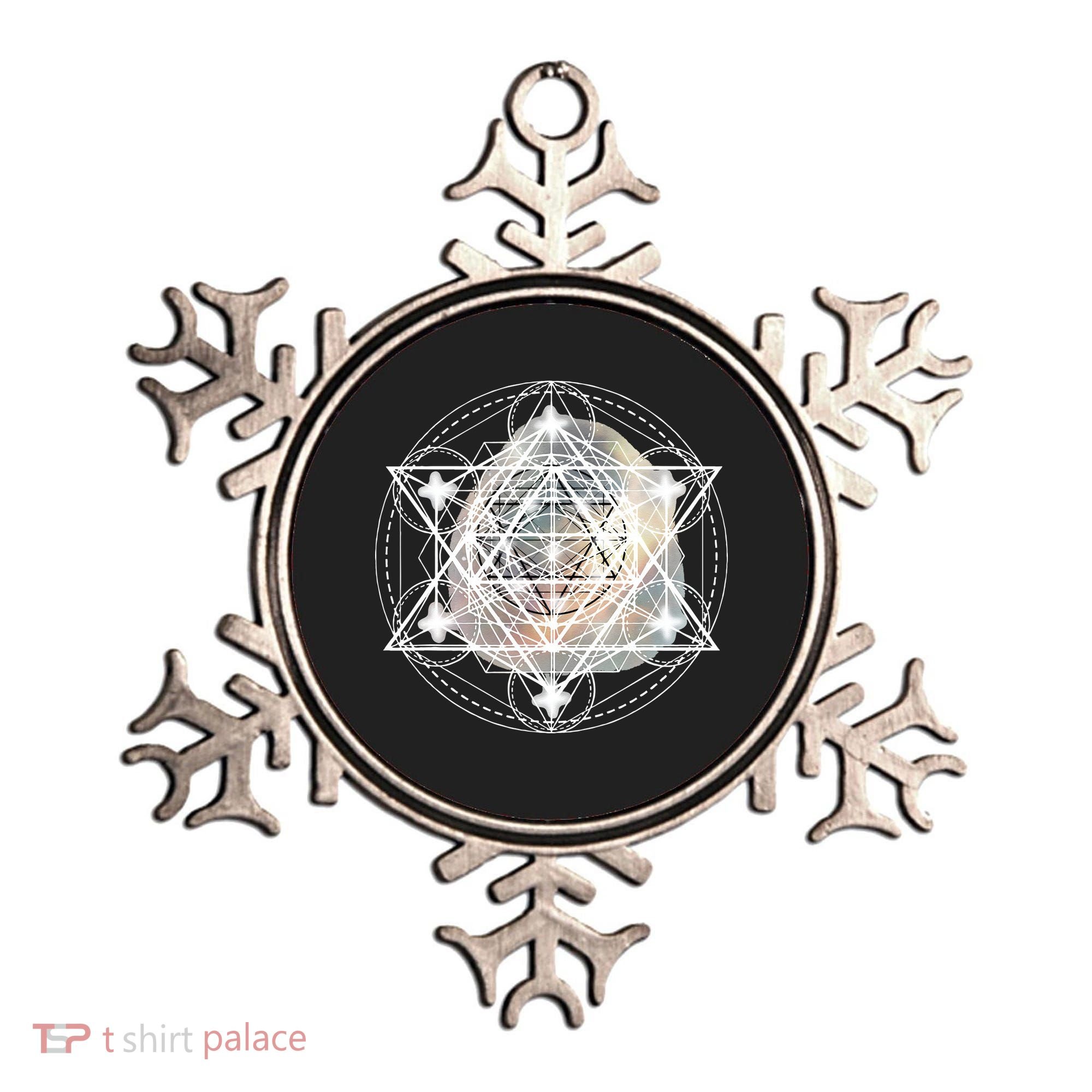 Metatron Cube Sacred Geometry Spiritual Yoga Ornament