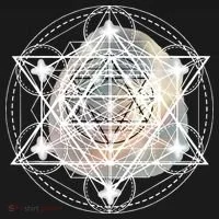 Metatron Cube Sacred Geometry Spiritual Yoga Baby Bodysuit thumb 2