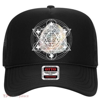 Metatron Cube Sacred Geometry Spiritual Yoga Hat