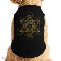 Metatrons Cube Sacred Geometry Yoga Pray Doggie Tank thumb 0