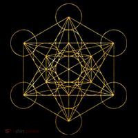 Metatrons Cube Sacred Geometry Yoga Pray Bucket Hat thumb 4