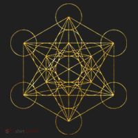 Metatrons Cube Sacred Geometry Yoga Pray Hat thumb 2