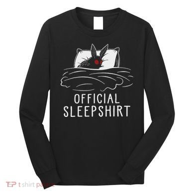Mothman Cryptid Sleep Long Sleeve Shirt
