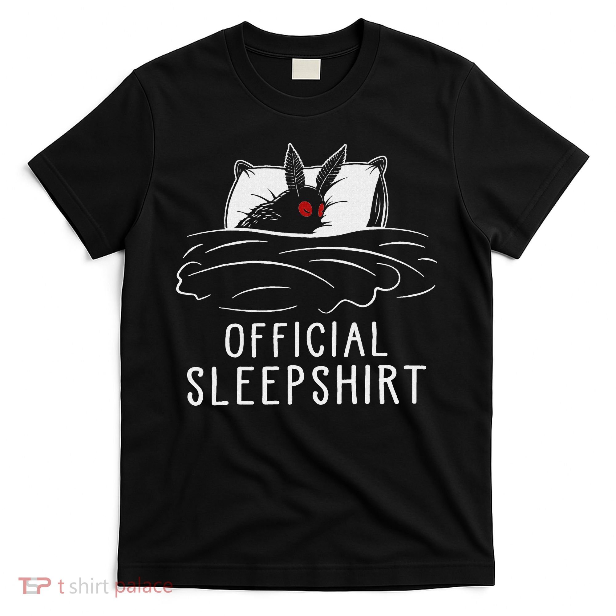 Mothman Cryptid Sleep T-Shirt