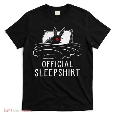Mothman Cryptid Sleep T-Shirt