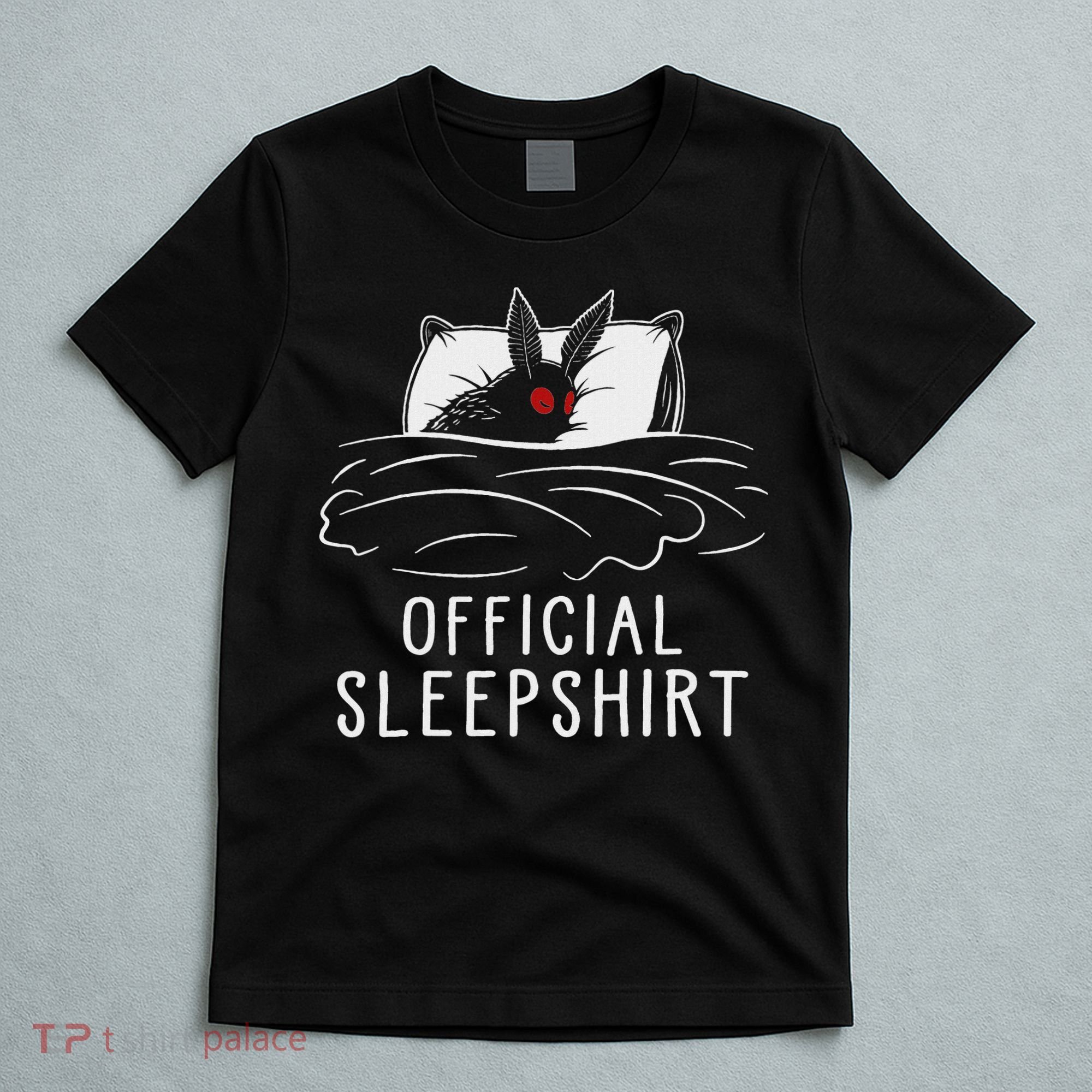 Mothman Cryptid Sleep T-Shirt