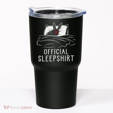 Mothman Cryptid Sleep Tumbler