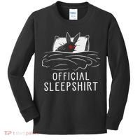 Mothman Cryptid Sleep Kids Long Sleeve Shirt thumb 0