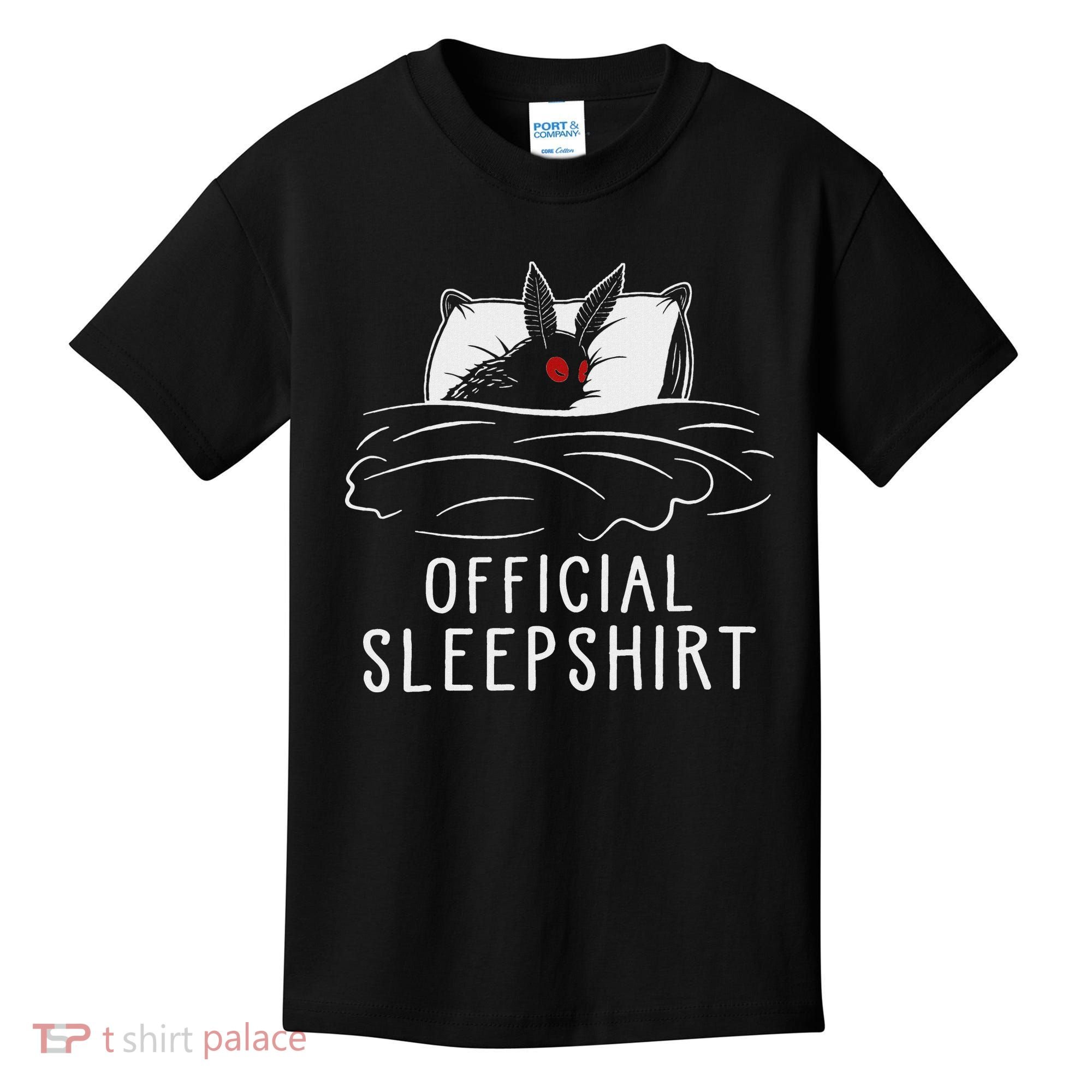 Mothman Cryptid Sleep Kids T-Shirt