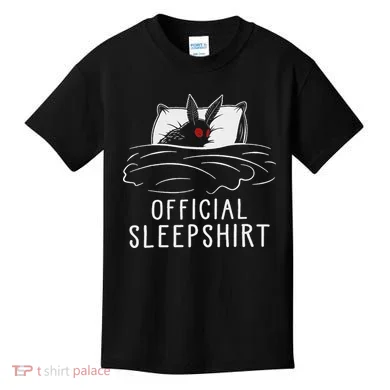 Mothman Cryptid Sleep Kids T-Shirt