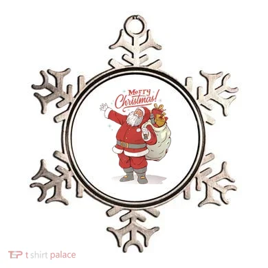 Merry Christmas Santa Ornament
