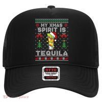 My Christmas Spirit Is Tequila Mexican Ugly Christmas Gift Hat thumb 0
