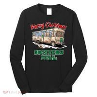 Christmas Vacation, Merry Christmas Shitters Full, Christmas Ugly Long Sleeve Shirt thumb 0