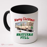 Christmas Vacation, Merry Christmas Shitters Full, Christmas Ugly Coffee Mug thumb 0