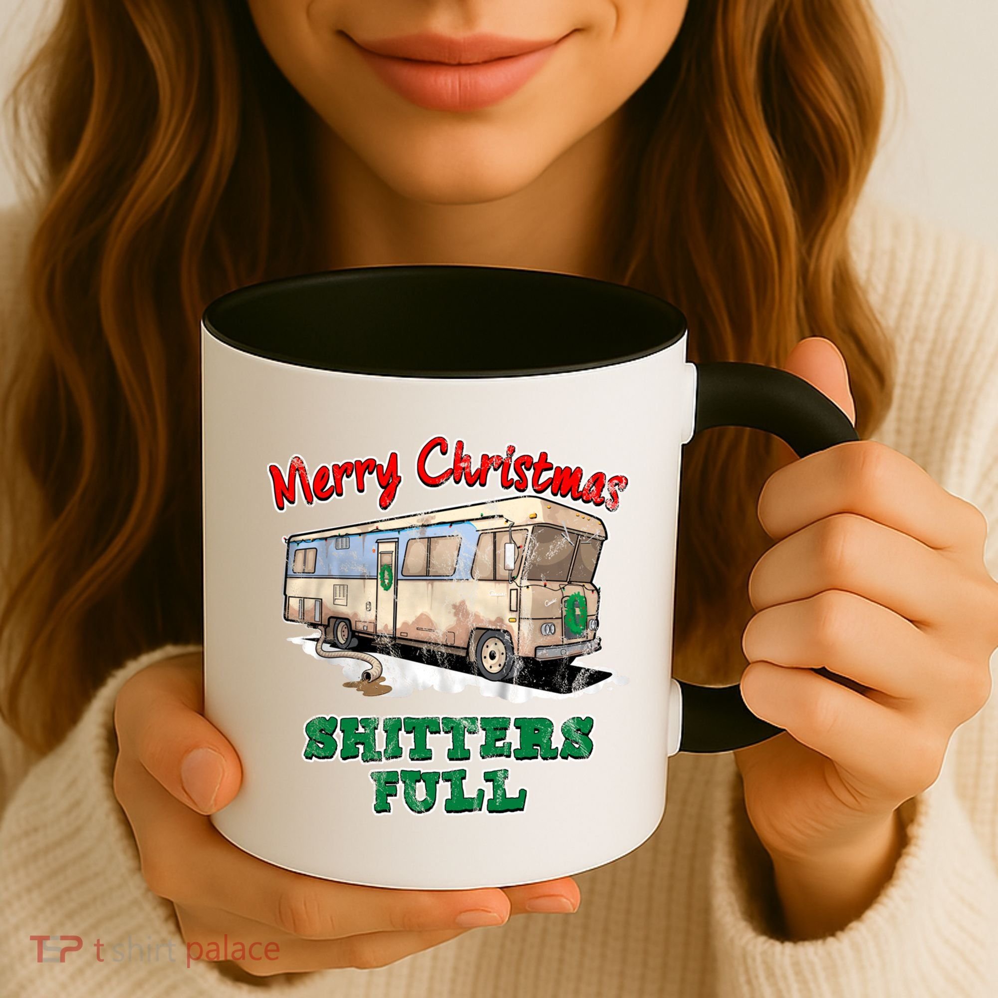 Christmas Vacation, Merry Christmas Shitters Full, Christmas Ugly Coffee Mug