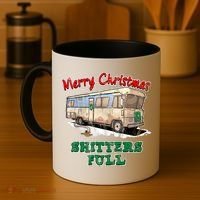 Christmas Vacation, Merry Christmas Shitters Full, Christmas Ugly Coffee Mug thumb 4
