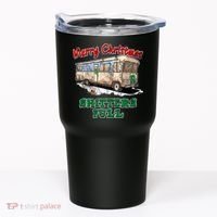 Christmas Vacation, Merry Christmas Shitters Full, Christmas Ugly Tumbler thumb 0