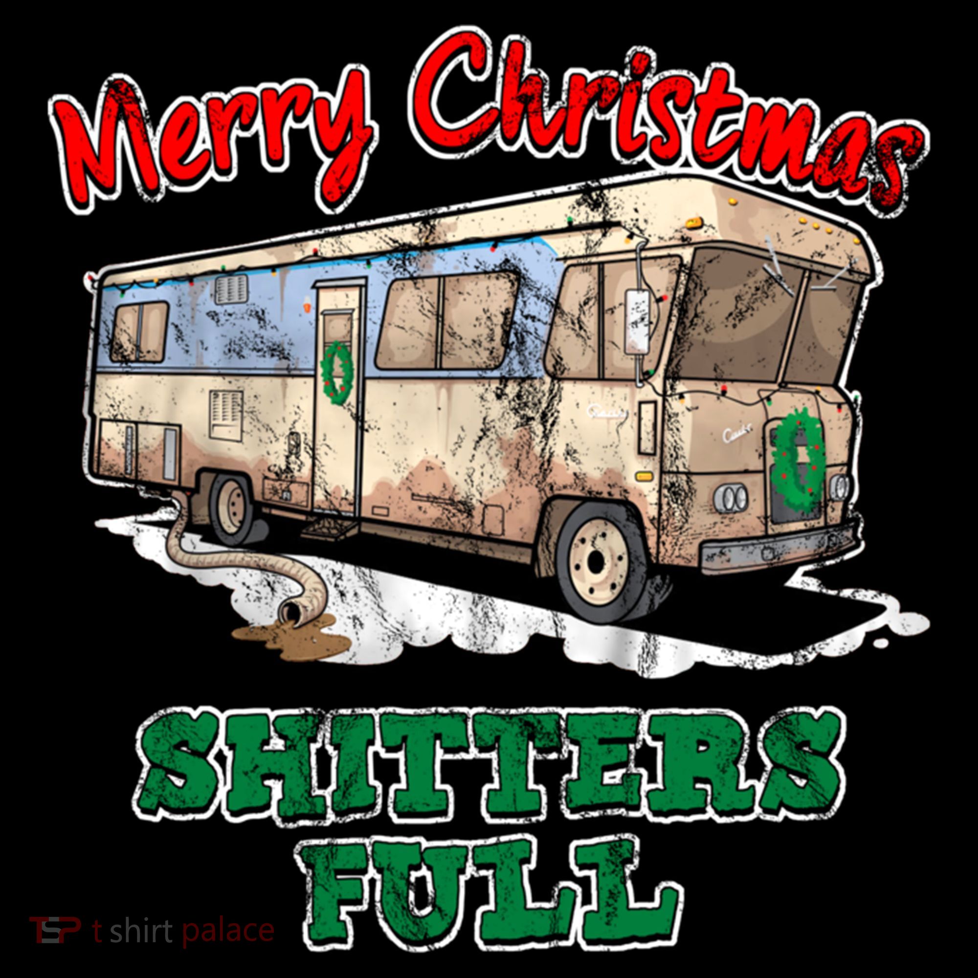 Christmas Vacation, Merry Christmas Shitters Full, Christmas Ugly Mousepad