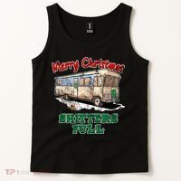 Christmas Vacation, Merry Christmas Shitters Full, Christmas Ugly Tank Top thumb 2