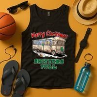 Christmas Vacation, Merry Christmas Shitters Full, Christmas Ugly Tank Top thumb 4