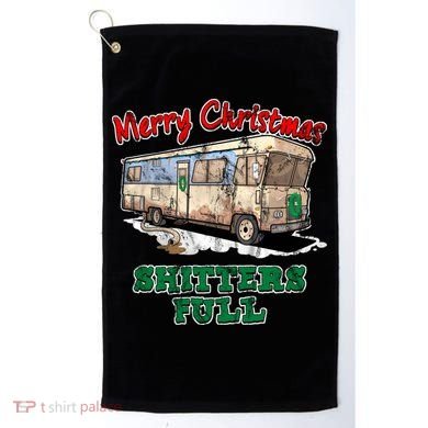 Christmas Vacation, Merry Christmas Shitters Full, Christmas Ugly Golf Towel