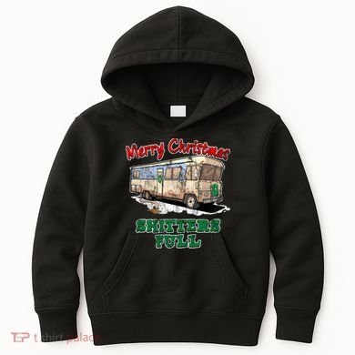 Christmas Vacation, Merry Christmas Shitters Full, Christmas Ugly Kids Hoodie