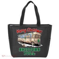 Christmas Vacation, Merry Christmas Shitters Full, Christmas Ugly Tote Bag thumb 0