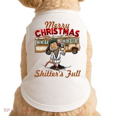Merry Christmas Shitters Full Ugly Doggie Tank