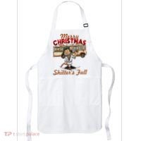 Merry Christmas Shitters Full Ugly Apron thumb 0