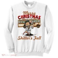 Merry Christmas Shitters Full Ugly Sweatshirt thumb 0
