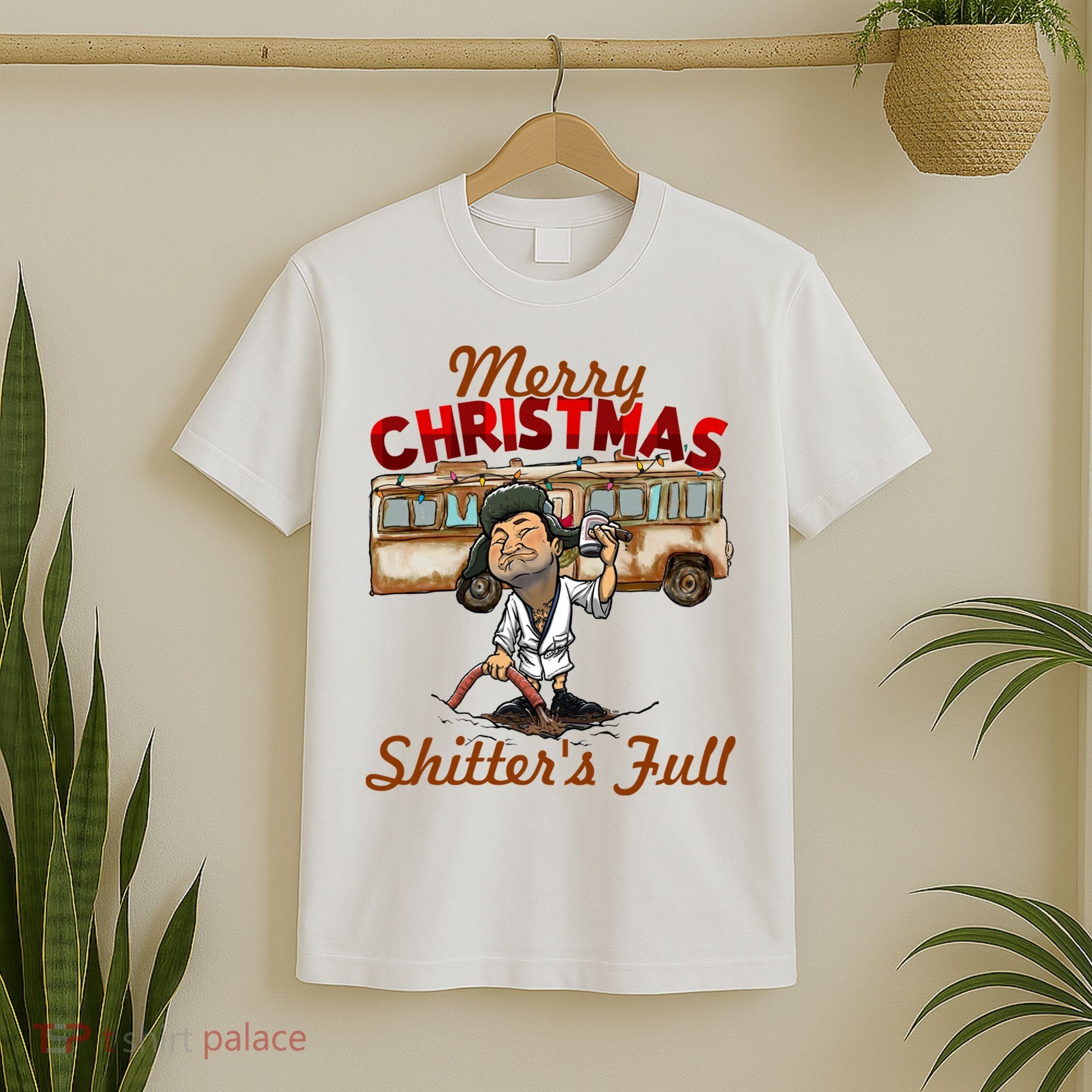Merry Christmas Shitters Full Ugly T-Shirt