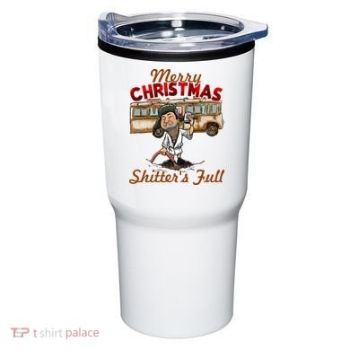 Merry Christmas Shitters Full Ugly Tumbler