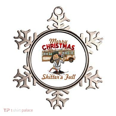 Merry Christmas Shitters Full Ugly Ornament