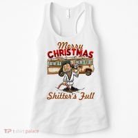 Merry Christmas Shitters Full Ugly Women's Tank Top thumb 0