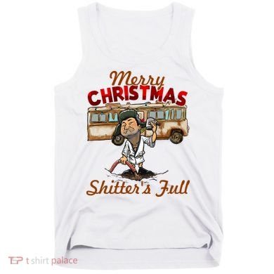 Merry Christmas Shitters Full Ugly Tank Top