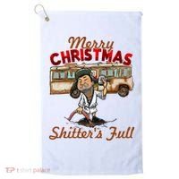 Merry Christmas Shitters Full Ugly Golf Towel thumb 0