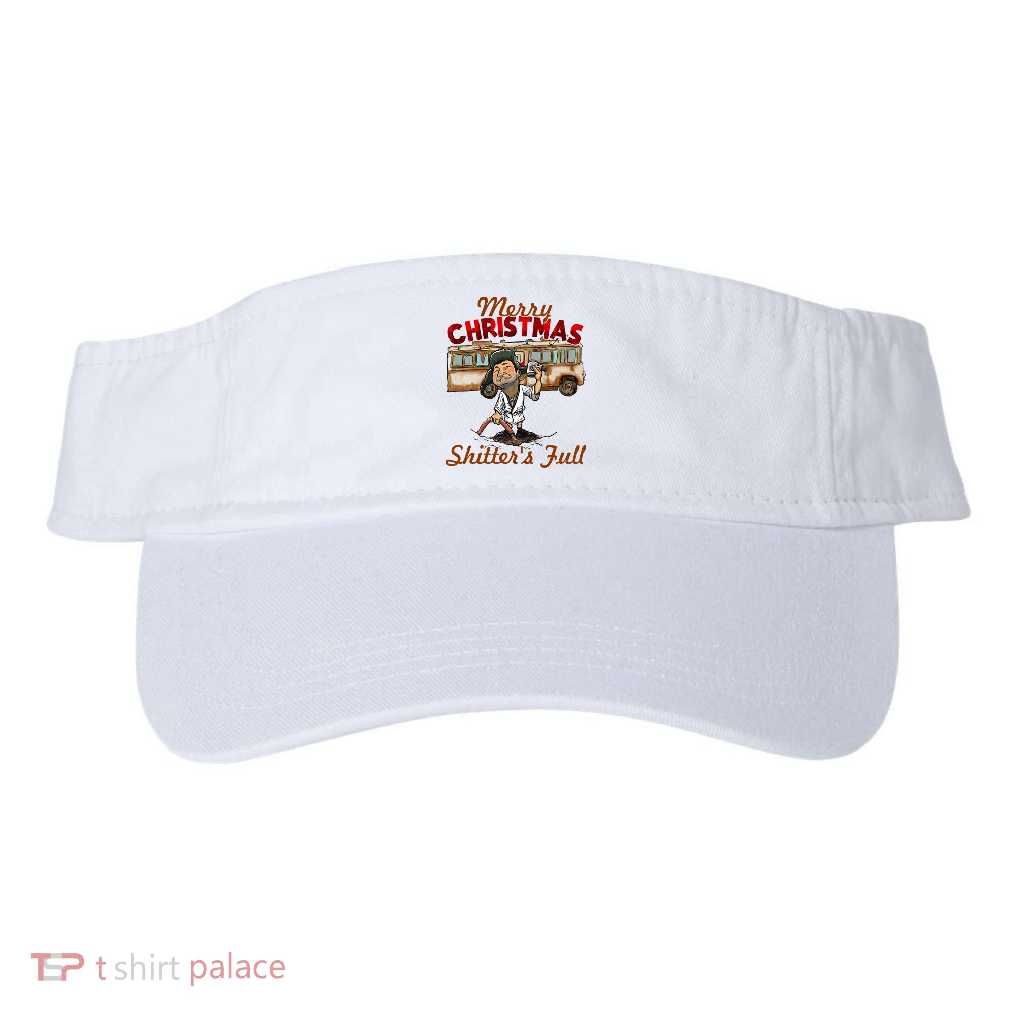 Merry Christmas Shitters Full Ugly Visor
