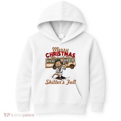 Merry Christmas Shitters Full Ugly Kids Hoodie
