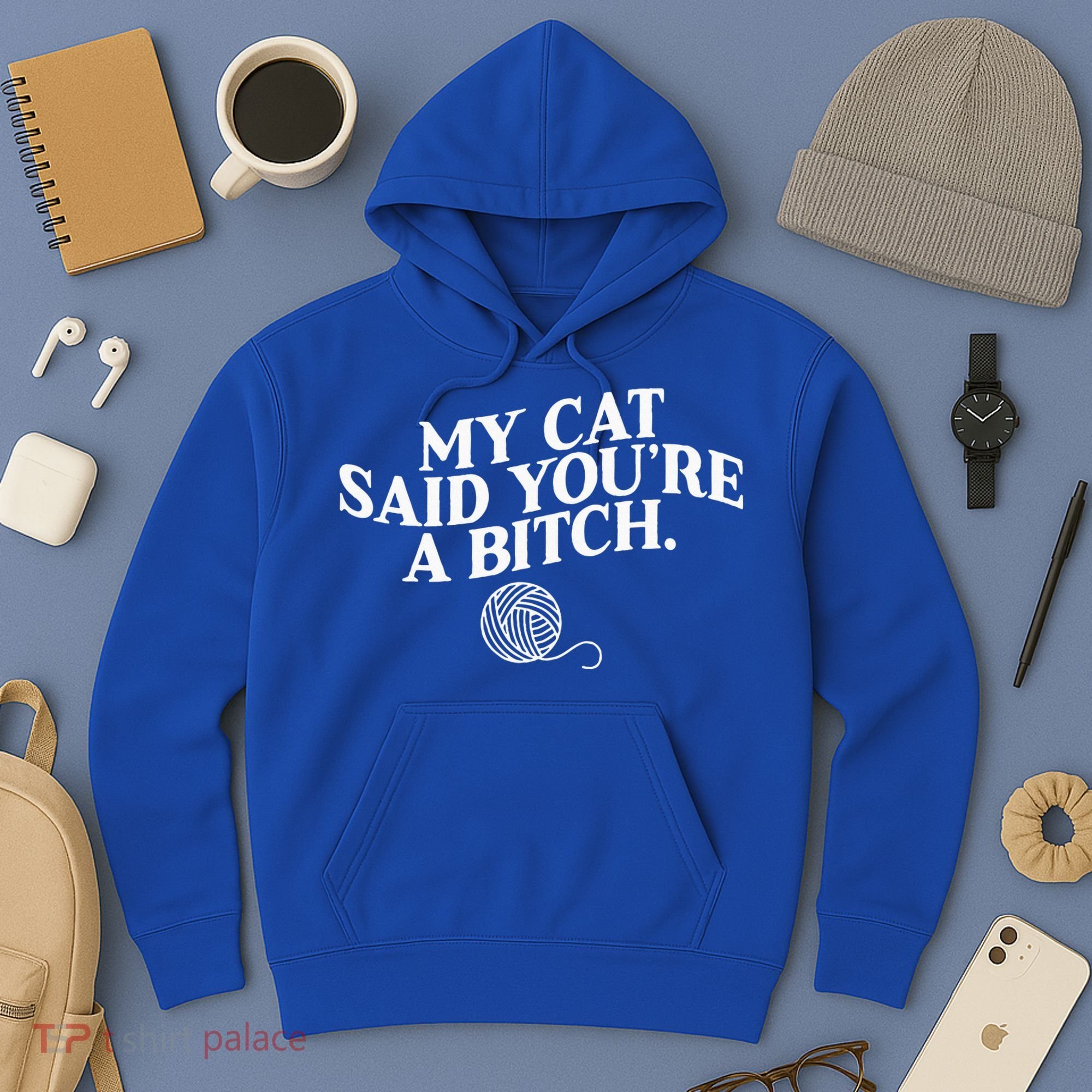 My Cat Said YouRe A Bitch Funny Cat Hoodie