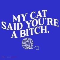 My Cat Said YouRe A Bitch Funny Cat Hoodie thumb 7
