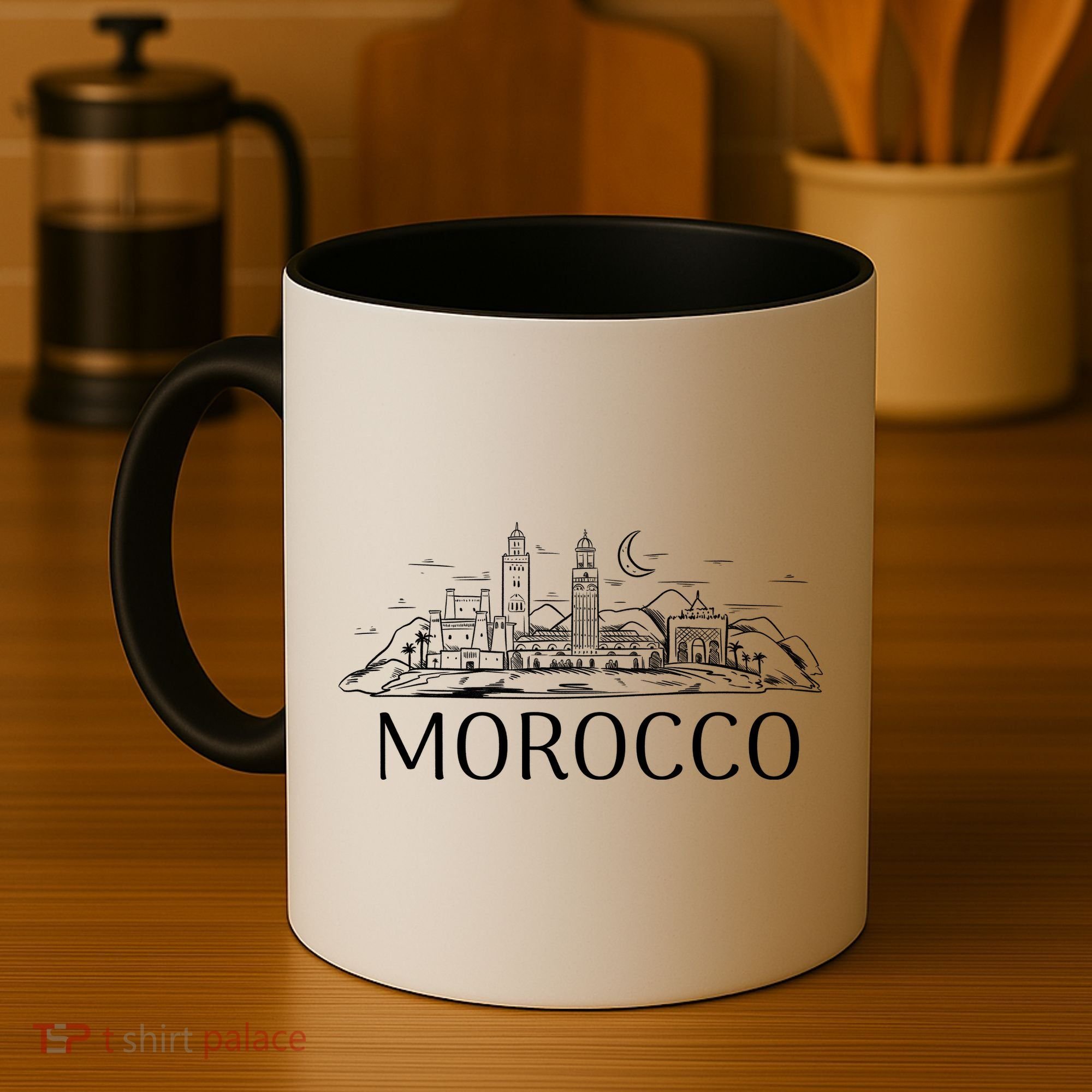 Morocco City Skyline Coffee Mug