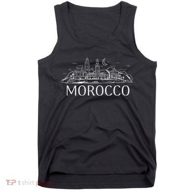 Morocco City Skyline Tank Top
