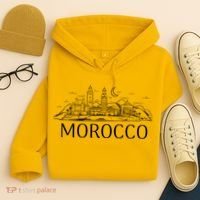 Morocco City Skyline Hoodie thumb 4