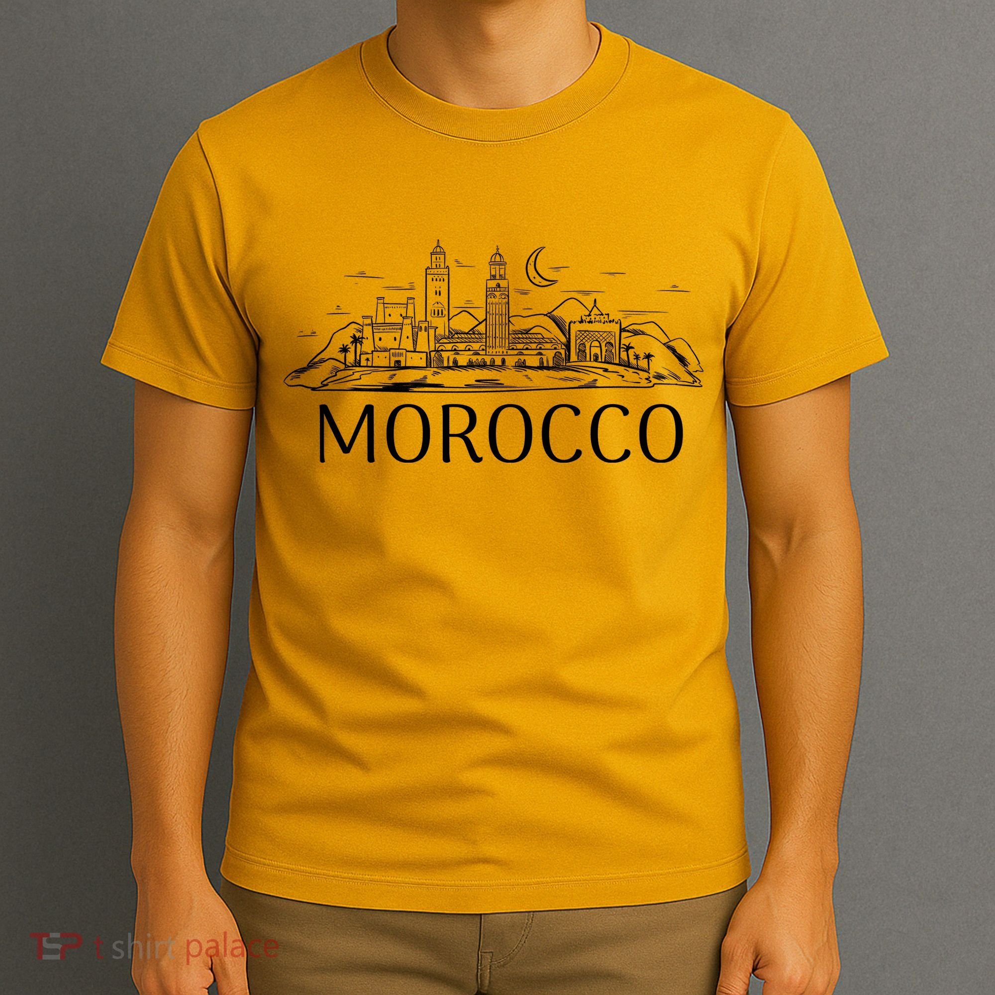Morocco City Skyline T-Shirt