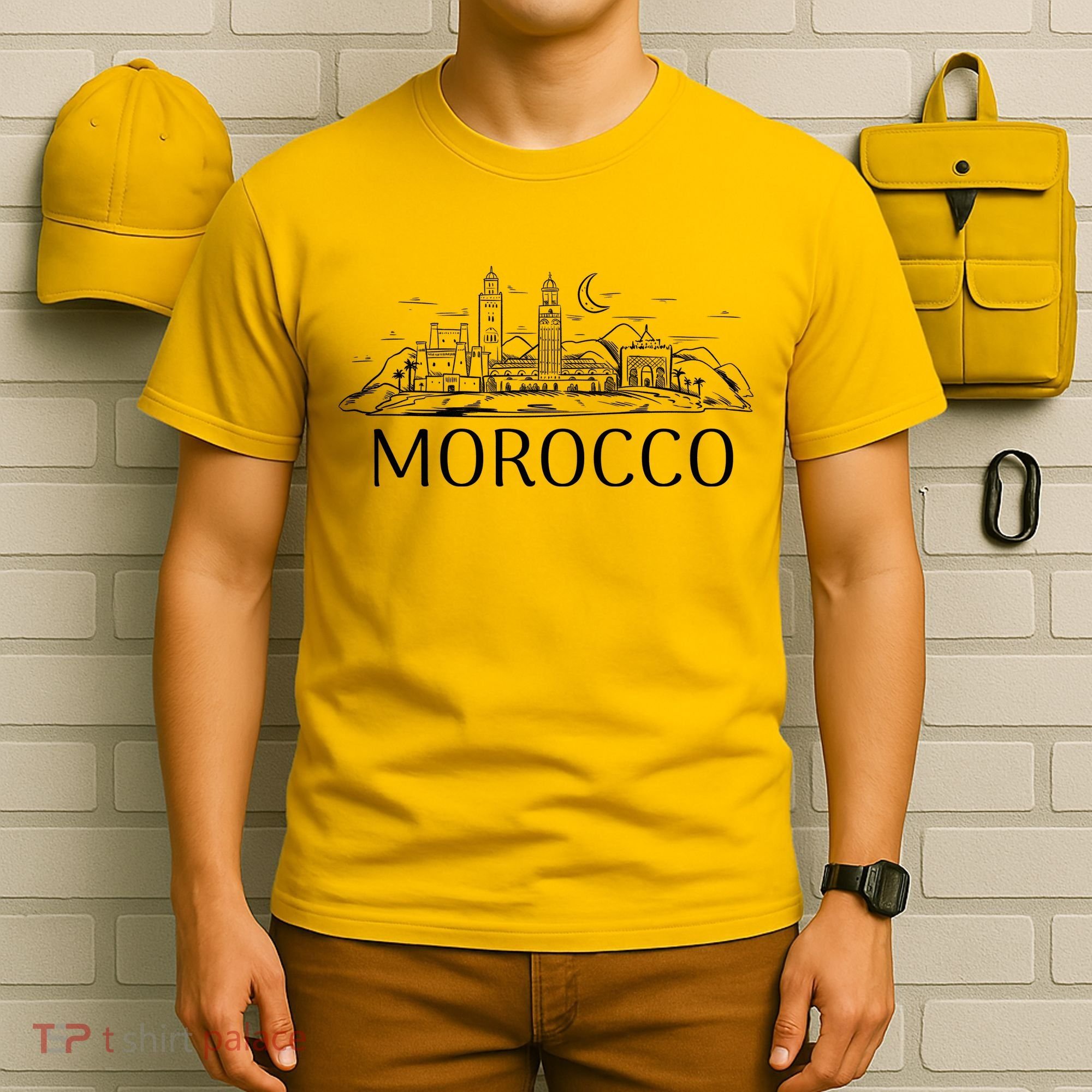 Morocco City Skyline T-Shirt