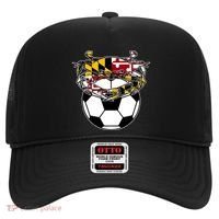 Maryland Crab State Pride Flag Gift Soccer Blue Crab Hat thumb 0