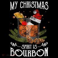My Christmas Spirit Is Bourbon Christmas Ing Xmas Gift Coffee Mug thumb 5