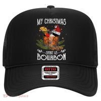 My Christmas Spirit Is Bourbon Christmas Ing Xmas Gift Hat thumb 0